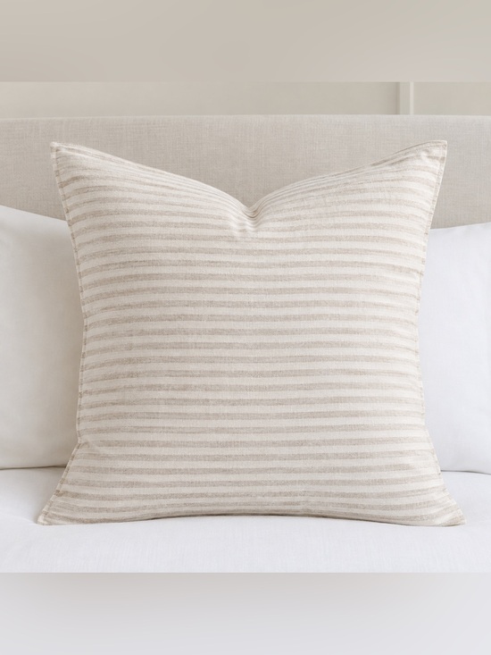 ARHAUS Other - ARHAUS 100% linen European Pillow Sham Stripe